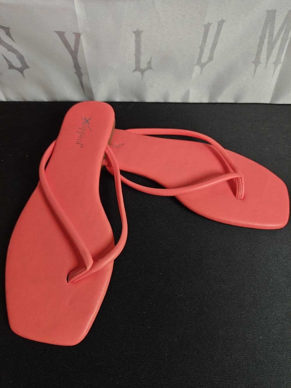 XAPPEAL WOMEN’S 7 SUMMER FLIP FLOP SANDALS PINK New